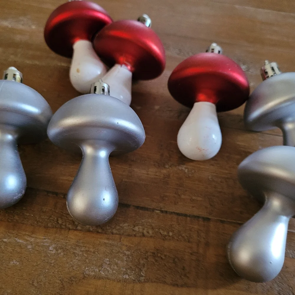 Mushroom ornaments